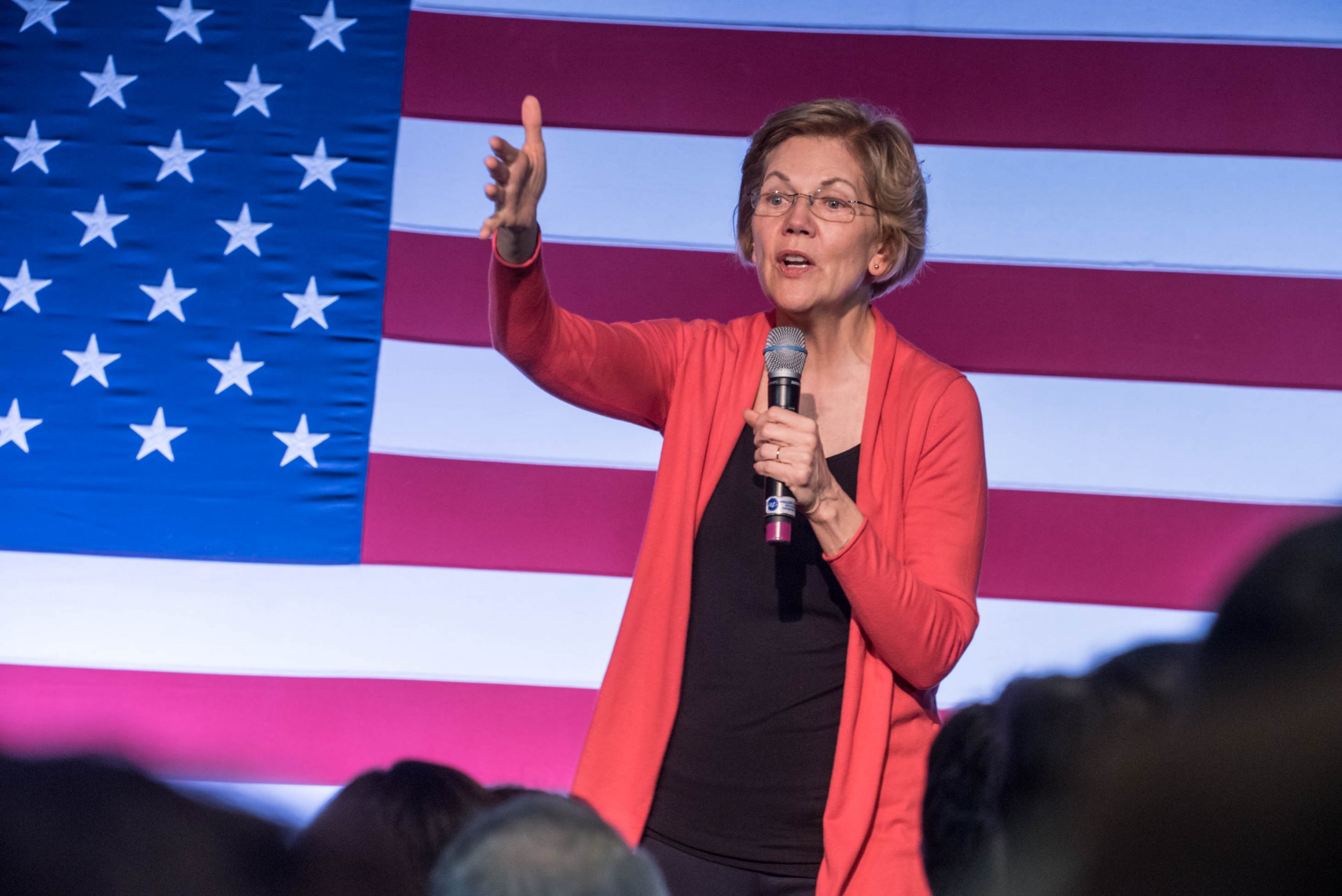 “MONEY IS CALLING THE SHOTS IN WASHINGTON”: WARREN PROMISES TO ACTUALLY DRAIN THE SWAMP