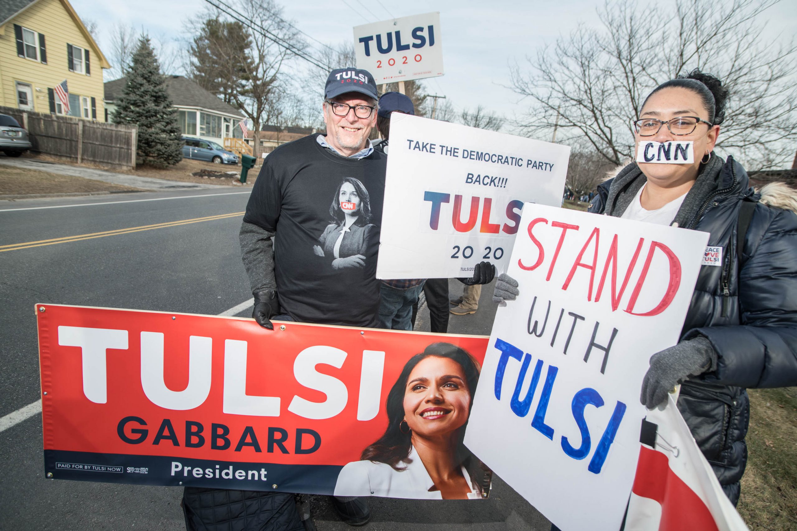 TULSI'S LAST STAND: CANDIDATE SNUBBED BY OWN PARTY MAKES FINAL PLEA TO NH VOTERS