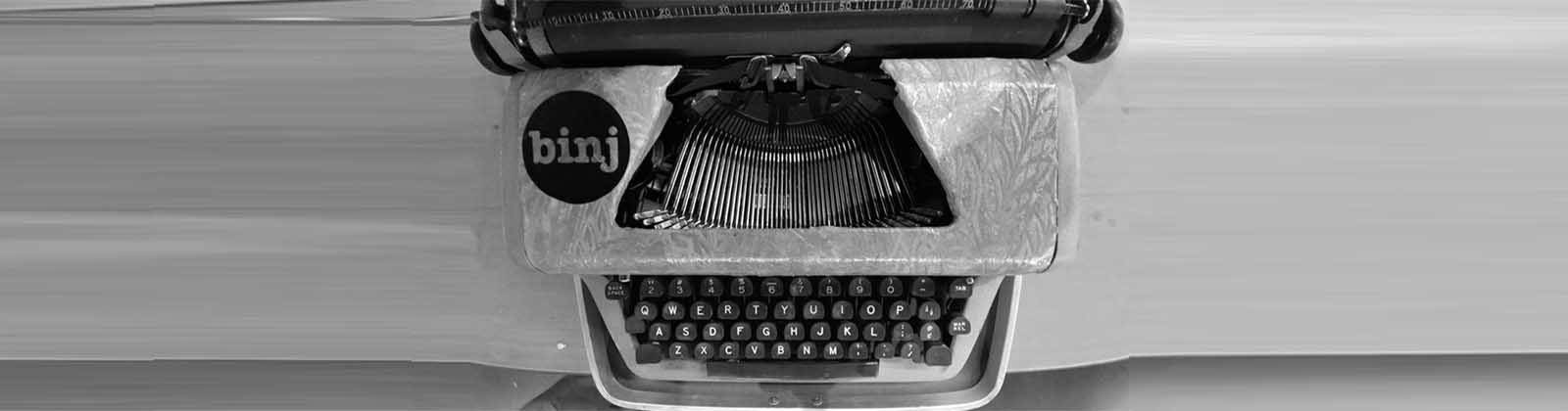 binj typewriter