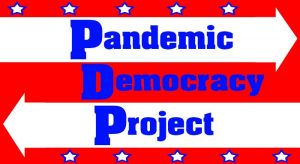 PANDEMIC DEMOCRACY PROJECT banner