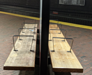 CITY, MBTA RESPOND TO HOSTILE ARCHITECTURE CHARGES
