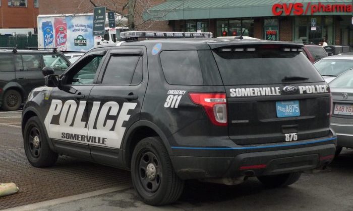 "Somerville PD Ford Police Interceptor Utility" by JLaw45 is licensed under CC BY 2.0