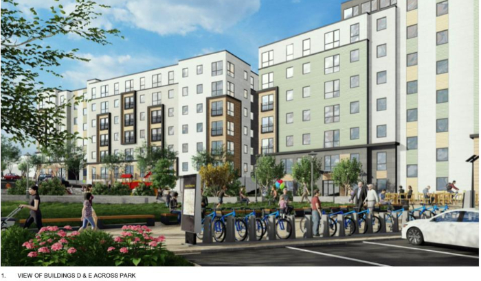 Rendering of new Clarendon Hill development. Image courtesy of the City of Somerville.