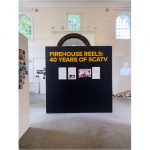 "Firehouse Reels" exhibit at the Somerville Museum, June 2022. Photo by Jason Pramas. Copyright 2022 Jason Pramas.
