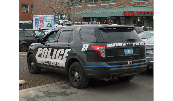 Somerville PD Ford Police Interceptor Utility by Jason Lawrence. CC-BY 2.0.
